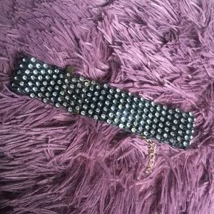 Black diamond choker